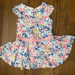 12 M Baby Multi Color Floral Dress